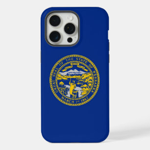 Apple iPhone 15 Pro Max Coque, drapeau Nebraska