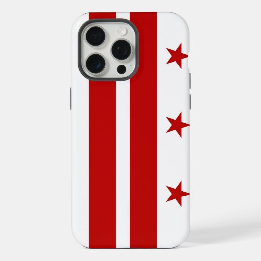 Apple iPhone 15 Pro Max, drapeau de Washington DC (Verso)