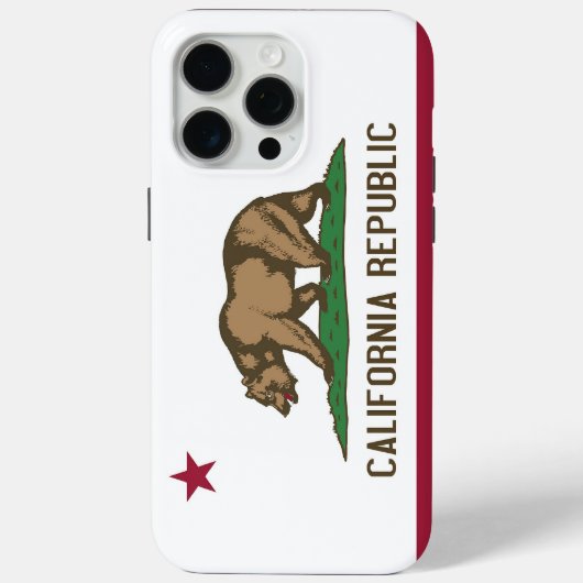 Apple iPhone 15 Pro Max Hoesje, Californië Case-Mate iPhone Case (Achterkant)