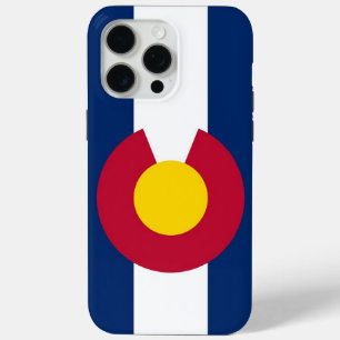 Apple iPhone 15 Pro Max Hoesje, Colorado vlag Hoesje