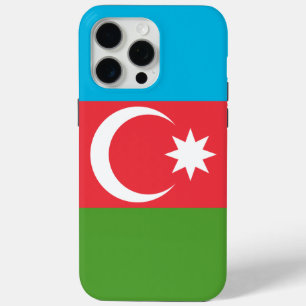 Apple iPhone 15 Pro Max Hoesje, vlag van Azerbeidz Hoesje