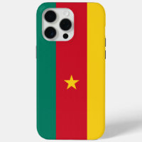 Apple iPhone 15 Pro Max Hoesje, Vlag van Kameroen