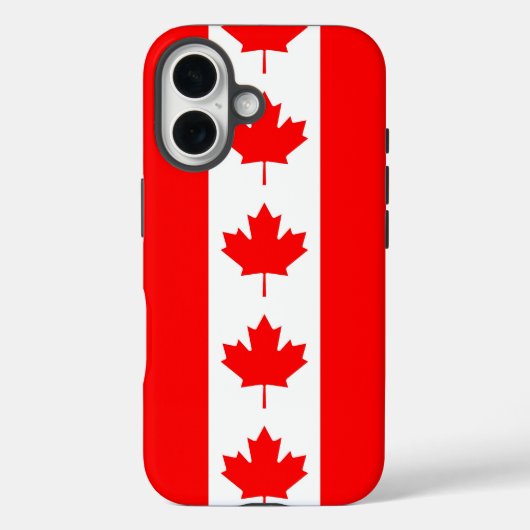 Apple iPhone 16 Case-Mate met Canada Case (Achterkant)