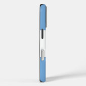 Apple iPhone 16 Case-Mate met de vlag van Argentin Case (Achterkant / Rechts)