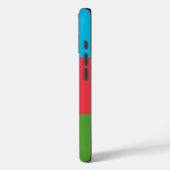 Apple iPhone 16 Case-Mate met de vlag van Azerbeid Case (Achterkant / Links)