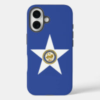 Apple iPhone 16 Case-Mate met Houston-vlag