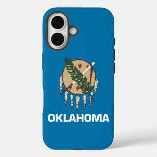 Apple iPhone 16 Case-Mate met vlag van Oklahoma Hoesje