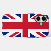 Apple iPhone 16 Case-Mate with United Kingdom flag Case (Achterkant (horizontaal))