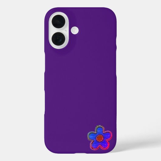 Apple iPhone 16 Flower Style Design Case-Mate iPhone Case (Achterkant)