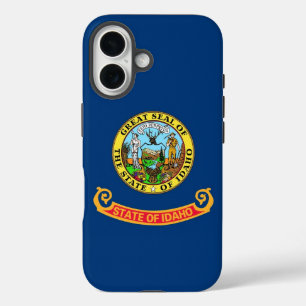 Apple iPhone 16 Hoesje-Mate met Idaho-vlag Hoesje