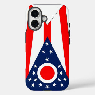 Apple iPhone 16 Hoesje-Mate met Ohio-vlag Hoesje