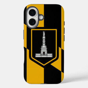 Apple iPhone 16 Hoesje-Mate met vlag van Baltimore Hoesje