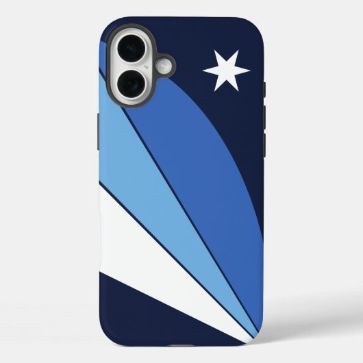 Apple iPhone 16 Plus Case-Mate Columbia flag Case-Mate iPhone Case (Achterkant)