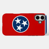 Apple iPhone 16 Plus Case-Mate Tennessee flag Case-Mate iPhone Case (Achterkant (horizontaal))