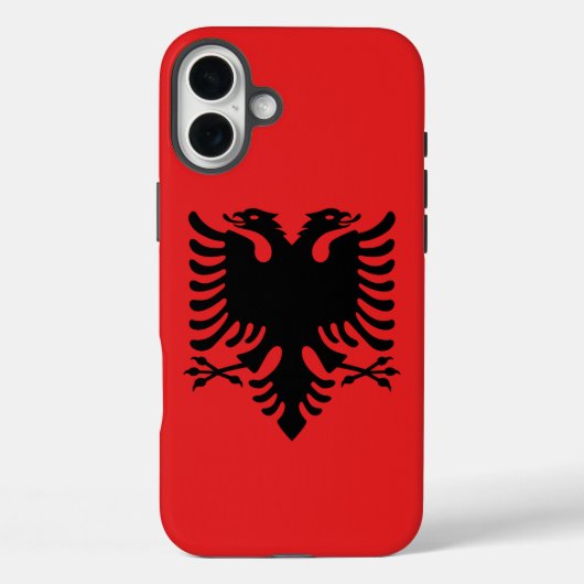Apple iPhone 16 Plus Hoesje-Mate, Albanië Case-Mate iPhone Case (Achterkant)