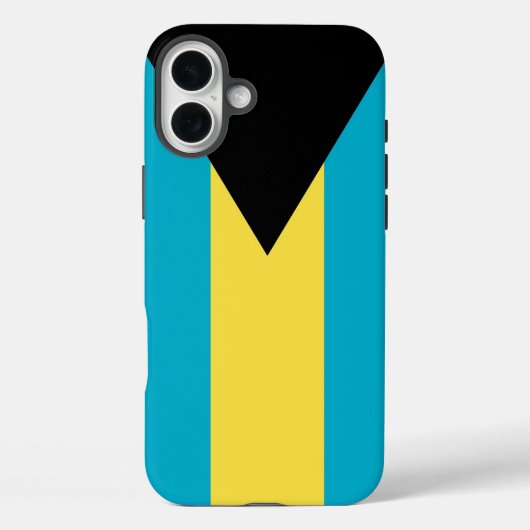 Apple iPhone 16 Plus Mate, Bahamaanse vlag Case-Mate iPhone Case (Achterkant)