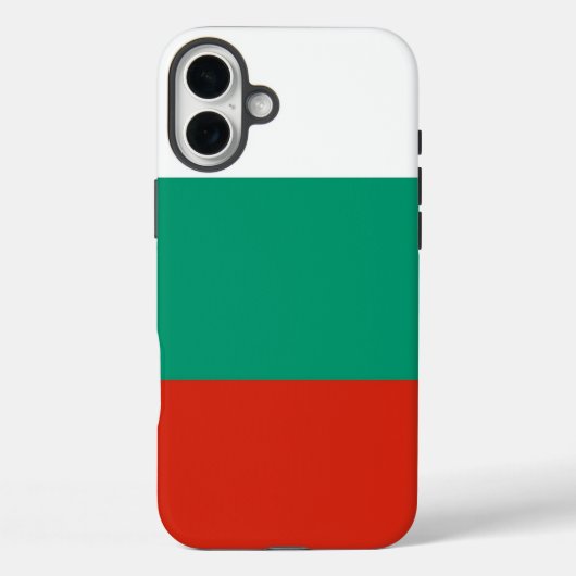 Apple iPhone 16 Plus Mate, Bulgaarse vlag Case-Mate iPhone Case (Achterkant)