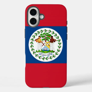 Apple iPhone 16 Plus Mate, vlag van Belize Hoesje