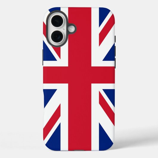 Apple iPhone 16 Plus Mate, vlag van het Verenigd K Case-Mate iPhone Case (Achterkant)