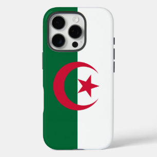 Apple iPhone 16 Pro Case-Mate, Vlag van Algerije Hoesje