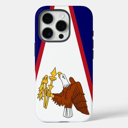Apple iPhone 16 Pro Hoesje-Mate, Amerikaans-Samoa Case-Mate iPhone Case (Achterkant)