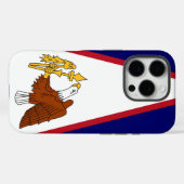 Apple iPhone 16 Pro Hoesje-Mate, Amerikaans-Samoa Case-Mate iPhone Case (Achterkant (horizontaal))