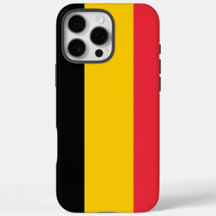 Apple iPhone 16 Pro Max Hoesje, Belgische vlag Hoesje
