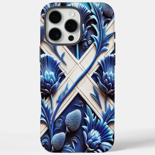 Apple iPhone 16 Pro Max Hoesje, Schotse distels Case-Mate iPhone Case (Achterkant)