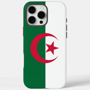 Apple iPhone 16 Pro Max Hoesje, vlag van Algerije Hoesje