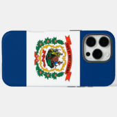 Apple iPhone 16 Pro Max, vlag van West Virginia Case-Mate iPhone Case (Achterkant (horizontaal))