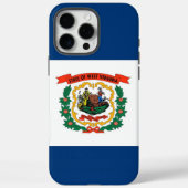 Apple iPhone 16 Pro Max, West Virginia flag Case-Mate iPhone Case (Achterkant)