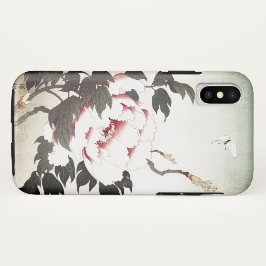 APPLE iPhone / coque ipad FLEURS JAPONAISES (Dos (Horizontal))