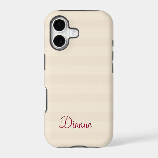 Apple iPhone Protective Coque avec nom