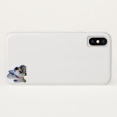 APPLE iPHONE X COQUE PETIT CHIEN CONCEPTION (Dos (Horizontal))