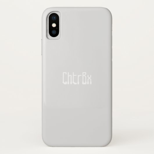 Apple Iphone X Hoesje ART & DESIGN STIJL (Achterkant)