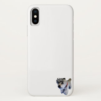 APPLE iPHONE X HOESJE KLEIN HONDENONTWERP