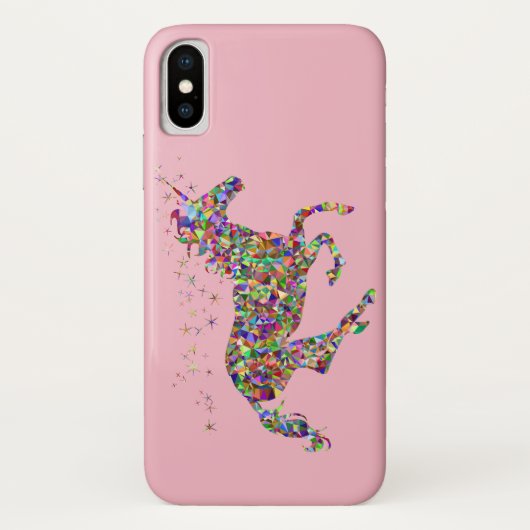 Apple iPhone X Telefoontas kleurrijke Fantasy Unic Case-Mate iPhone Case (Achterkant)