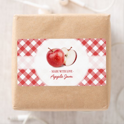Apple Jam Jelly of Appelmoes etiketten (Insitu)