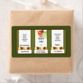 Apple Jelly Canning Jar Label (Insitu)