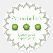 Apple Jelly Label (Voorkant)