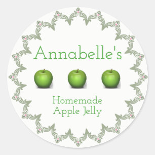 Apple Jelly Label