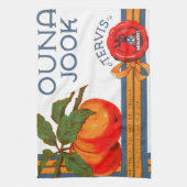 Apple Juice Tea Towel Theedoek (Verticaal)