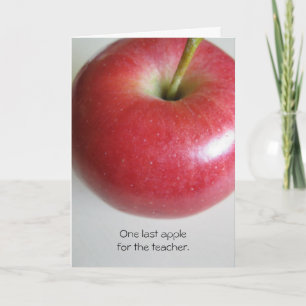 Apple Kaart voor lerarenpensioen