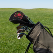 Apple Kerstmis Golfheadcover (Insitu)