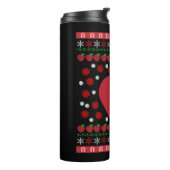 Apple Kerstmis Thermosbeker (Gedraaid links)