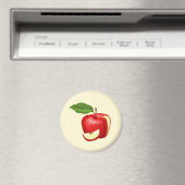 Apple Koelkast Magnet Gepersonaliseerd en  Magneet (Insitu (Vaatwasser))