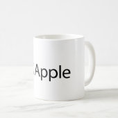 Apple Koffiemok (Voorkant rechts)
