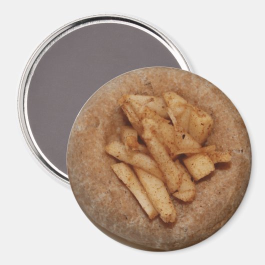 Apple Kolache magnet Magneet (Voorkant / Achterkant)