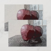 Apple-kunst  Dankkaart Bedankkaart (Voorkant / Achterkant)
