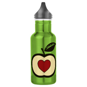 Apple Logo Food to Groei Waterfles